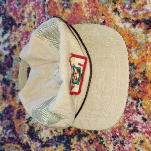 Vintage. Retro snapback tennis racket.